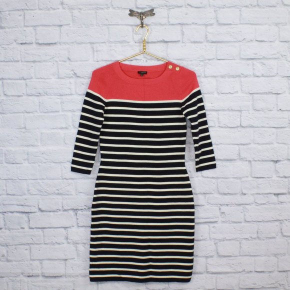 Tablots Dresses & Skirts - TABLOTS Striped Sweater Dress Size M